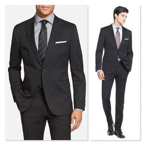 BOSS Johnstons/Lenon Classic Fit Wool Suit Jacket